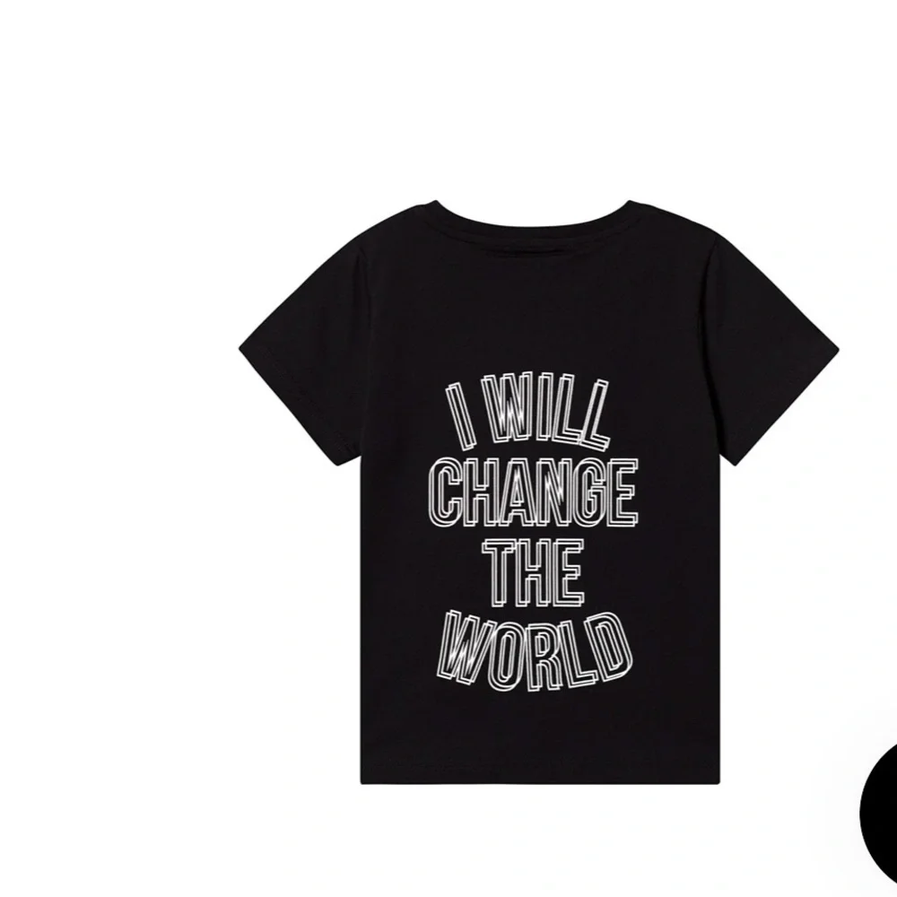 Black Kids Short Sleeve Tee by Sometime Soon.